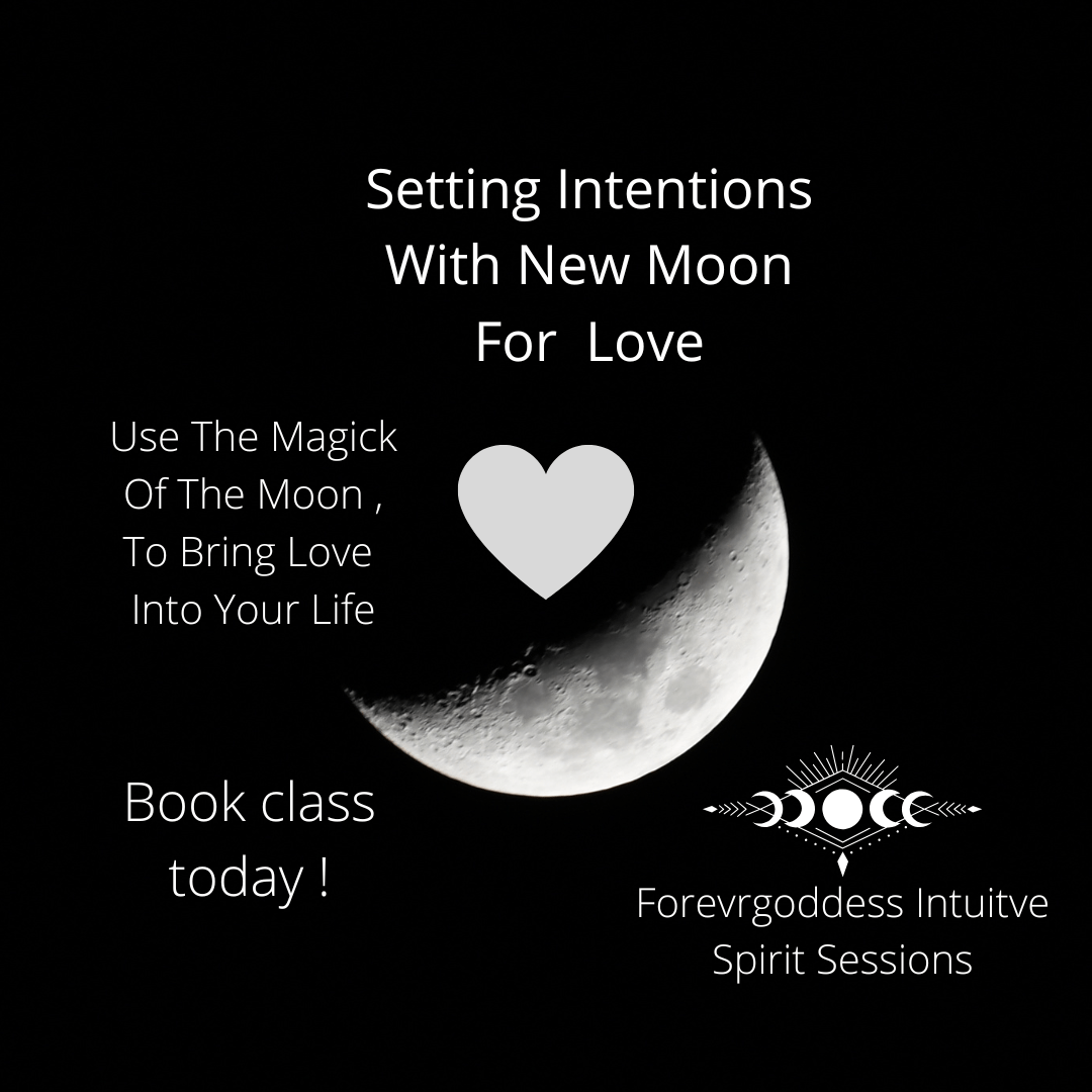 setting intention for love with new moon – FG course